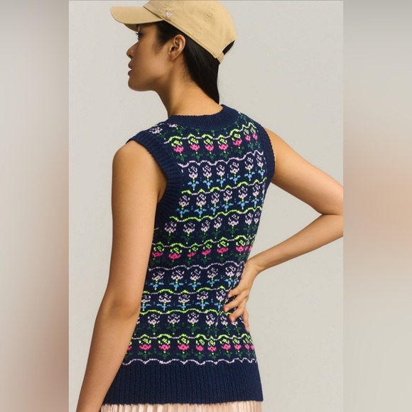 EUC Maeve Knit Sweater Vest, M - Picture 2 of 4